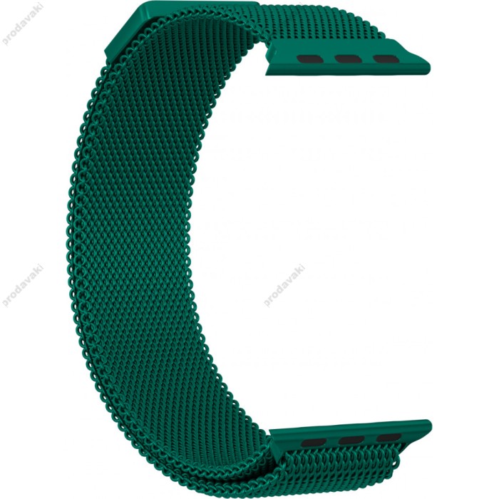 Ремінець Milanese Loop Dark Green для Apple Watch 38mm/40mm/41mm