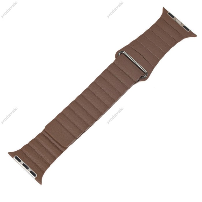 Ремінець для Apple Watch Leather Loop 38mm/40mm/41mm коричневий