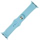 Ремінець Sport Band для Apple Watch 42mm / 44mm / 45mm бірюзовий