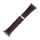 Ремінець для Apple Watch Luxuary Leather 42mm / 44mm / 45mm темно-коричневий