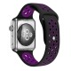 Ремешок для Apple Watch Sport Nike+ 38mm / 40mm / 41mm черно-фиолетовый