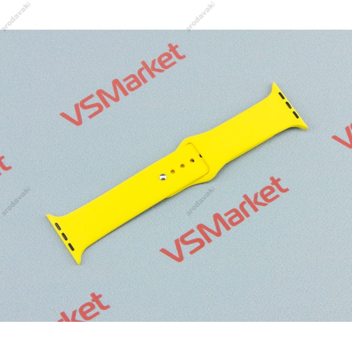 Ремінець Sport Band для Apple Watch 42mm/44mm/45mm жовтий