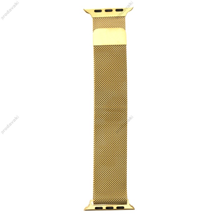 Ремінець для Apple Watch Milanese Loop 38mm/40mm/41mm золотистий