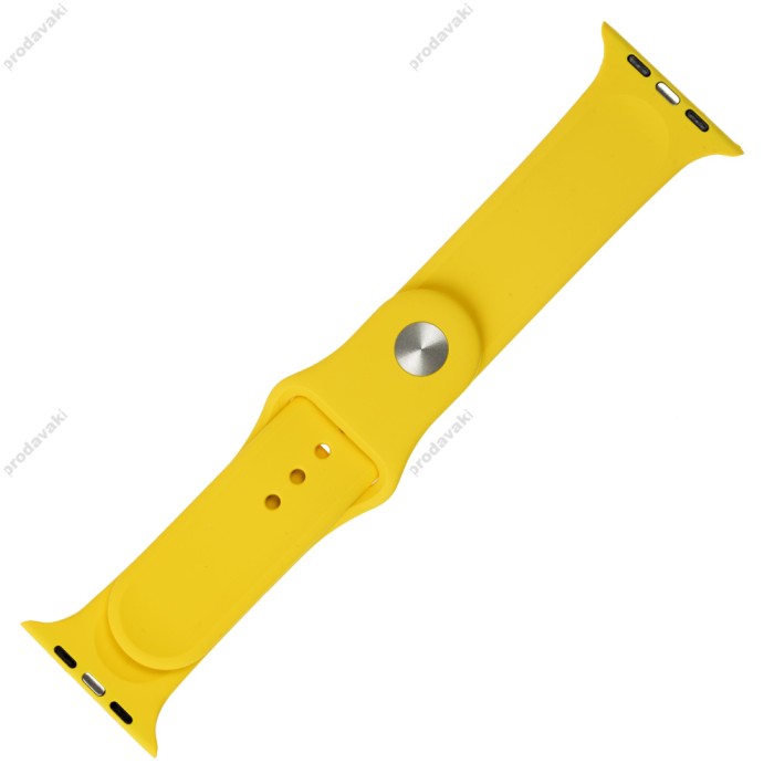 Ремінець Sport Band для Apple Watch 42mm/44mm/45mm жовтий