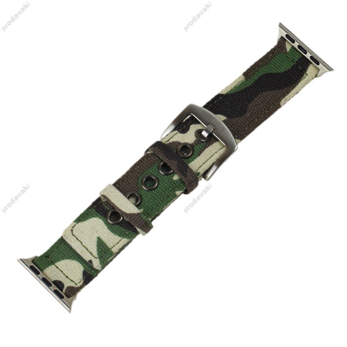 Ремінець для Apple Watch Bikson 38mm / 40mm / 41mm камуфляж