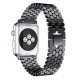 Ремінці Apple Watch Stainless Luxury Steel 42mm / 44mm / 45mm ( Чорний / Black )