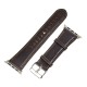 Ремінець для Apple Watch Luxuary Leather 42mm / 44mm / 45mm темно-коричневий