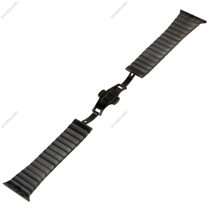 Ремінець для Apple Watch Butterfly 42mm/44mm/45mm чорний
