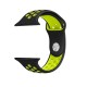 Ремінець для Apple Watch Sport Nike+ 38mm / 40mm / 41mm чорно-салатовий