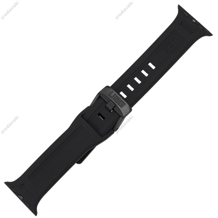 Ремінець для Apple Watch UAG Silicone scout 42mm / 44mm / 45mm чорний