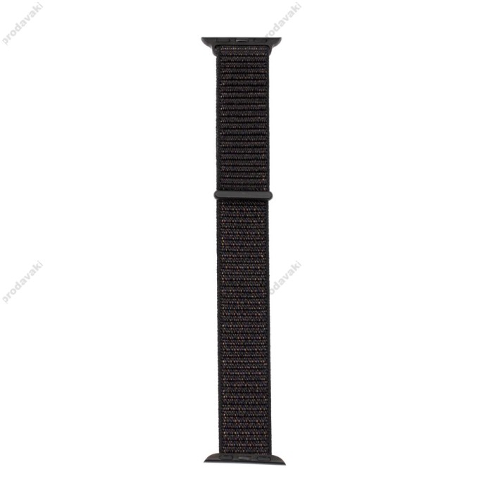 Ремінець для Apple Watch Nylon Loop 38mm/40mm/41mm чорний