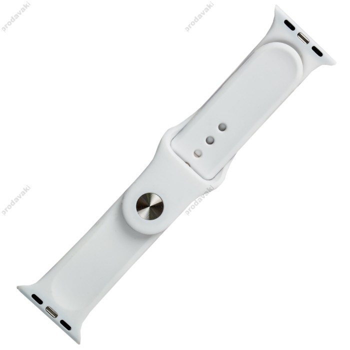 Ремінець Bikson silicone для Apple Watch 38mm / 40mm / 41mm камуфляж сірий