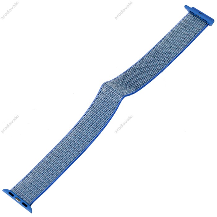Ремінець для Apple Watch Nylon Loop 38mm/40mm/41mm блакитний