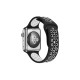 Ремінець для Apple Watch Sport Nike+ 38mm / 40mm / 41mm чорний білий