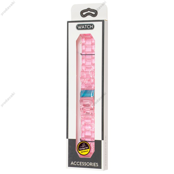 Ремінець для Apple Watch Candy band 38mm/40mm/41mm pink