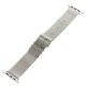 Ремінець для Apple Watch Mesh steel 42mm / 44mm / 45mm сріблястий