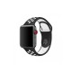 Ремінець для Apple Watch Sport Nike+ 38mm / 40mm / 41mm чорний білий
