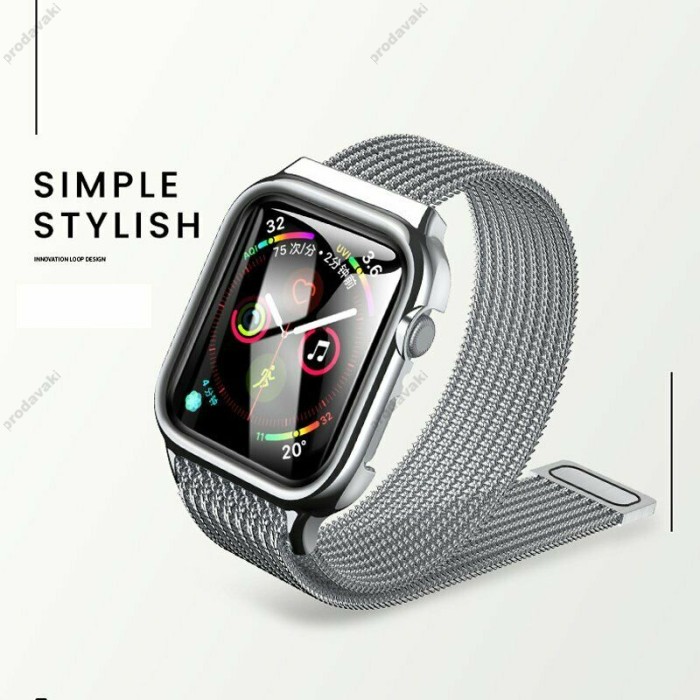Ремінець для Apple Watch Usams Magnetic Loop 42mm/44mm/45mm червоний