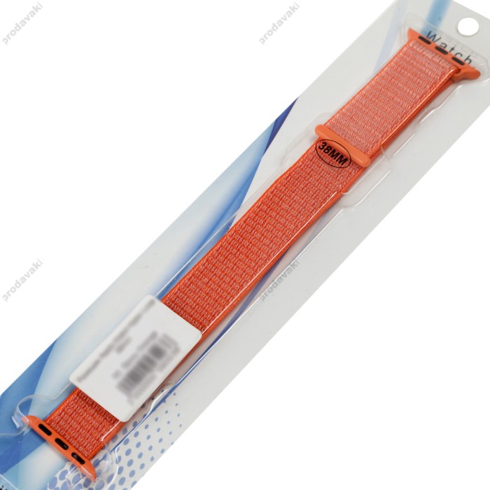 Ремінець для Apple Watch Nylon Loop 38mm/40mm/41mm помаранчевий