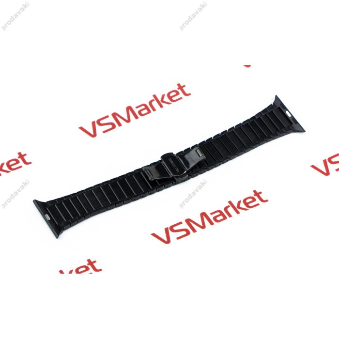 Ремінець для Apple Watch Butterfly 38mm/40mm/41mm чорний