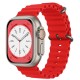 Ремінець для Apple Watch 38mm / 40mm / 41mm Ocean Band red