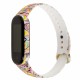 Ремінець для Xiaomi Mi Band 5 силіконове пір'я / білий
