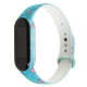 Ремінець для Xiaomi Mi Band 5 силіконовий pink flamingos