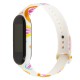 Ремінець для Xiaomi Mi Band 5 силіконовий білий із серцями