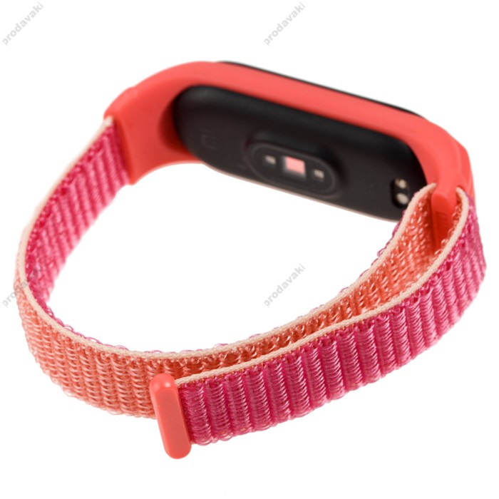 Ремінець для Xiaomi Mi Band 5 Nylon coral