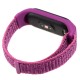 Ремінець для Xiaomi Mi Band 5 Nylon purple