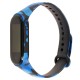 Ремінець для Xiaomi Mi Band 5 силіконовий хакі синій