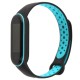 Ремінець для Xiaomi Mi Band 5 Sport Nike black/blue