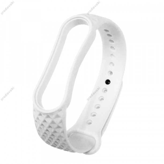 Ремінець Xiaomi Mi Band 5 Overlap White