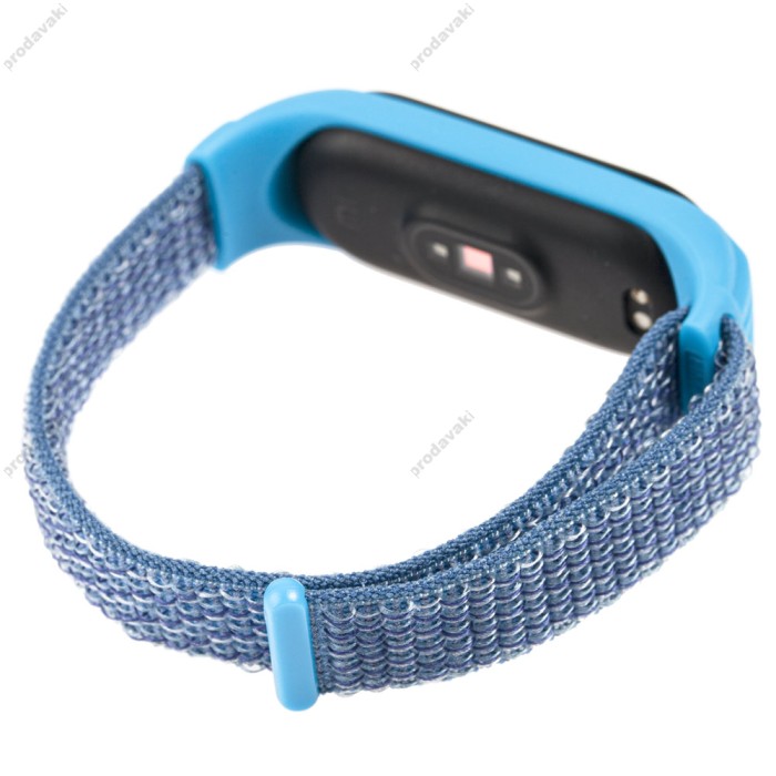 Ремінець для Xiaomi Mi Band 5 Nylon blue