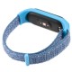 Ремінець для Xiaomi Mi Band 5 Nylon blue