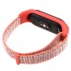 Ремінець для Xiaomi Mi Band 5 Nylon coral/white