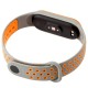 Ремінець для Xiaomi Mi Band 5 Sport Nike gray/orange
