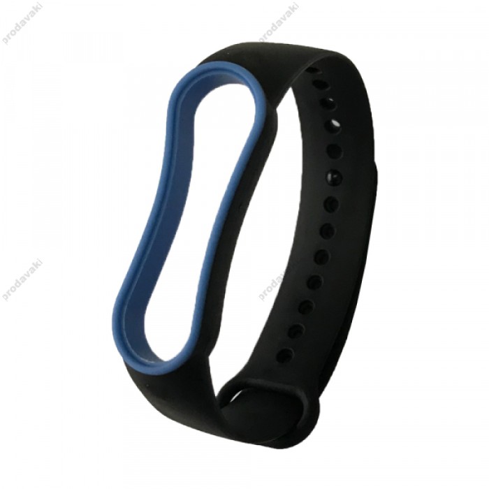 Ремінці Xiaomi Mi Band 5 RIM Black-blue