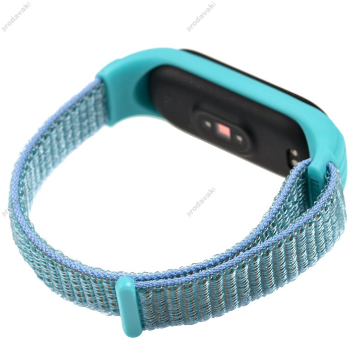 Ремінець для Xiaomi Mi Band 5 Nylon blue light