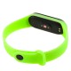 Ремінець для Xiaomi Mi Band 3/4 Neon салатовий