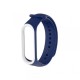 Ремінець Xiaomi Mi Band 5 RiM Dark blue-white