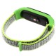 Ремінець для Xiaomi Mi Band 5 Nylon green/black