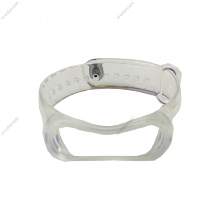 Ремінці Xiaomi Mi Band 5 NEON CLEARE Transparent