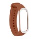 Ремінці Xiaomi Mi Band 5 RIM Brown-white