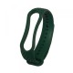 Ремінець Xiaomi Mi Band 5 Overlap Pine green