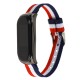 Ремінець для Xiaomi Mi Band 3 Tommy Hilfiger Nylon синьо-червоний