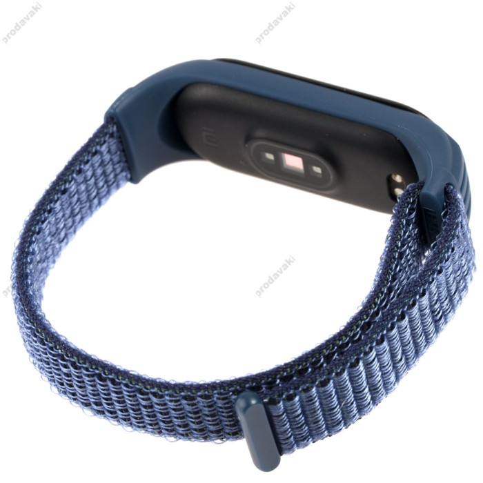 Ремінець для Xiaomi Mi Band 5 Nylon blue navy