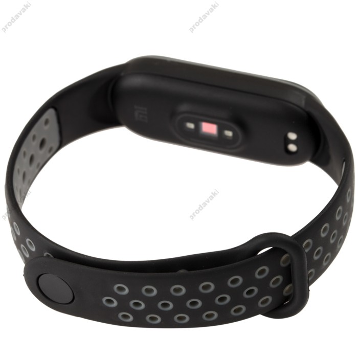 Ремінець для Xiaomi Mi Band 5 Sport Nike black/gray