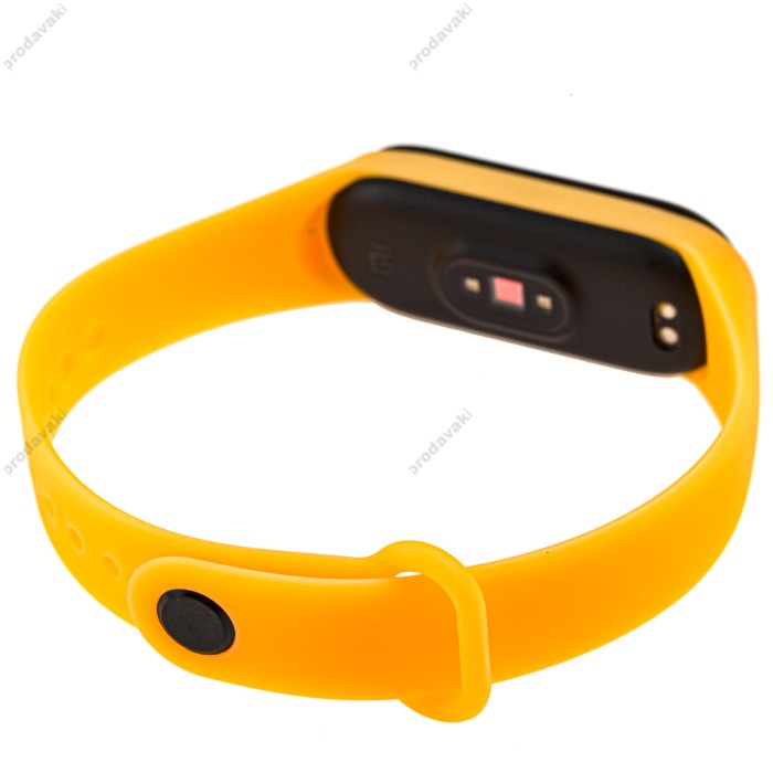 Ремінець для Xiaomi Mi Band 3/4 Neon помаранчевий