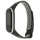 Ремінець для Xiaomi Mi Band 3/4 Sport чорно-сірий